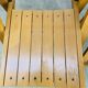 Paire de chaises pliantes par Aldo Jacober, bois, années 60