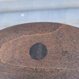 Turned wooden tripod stool