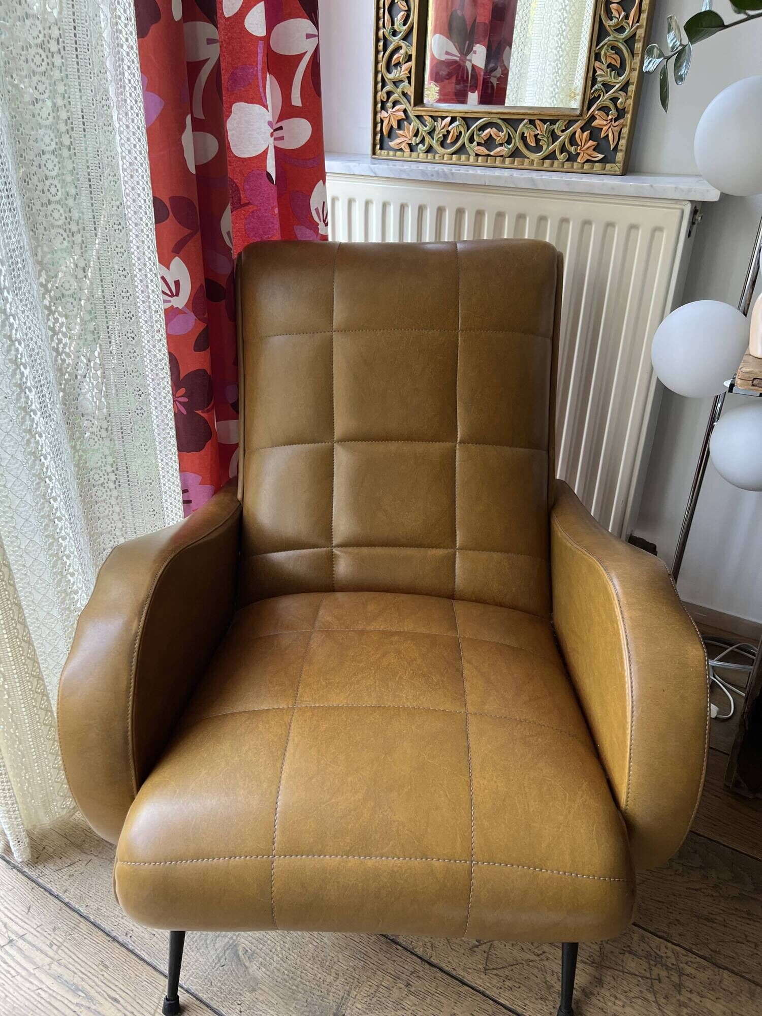 The armchairs that make a pair.