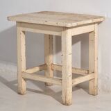 Antique table in solid white pine (circa 1920)