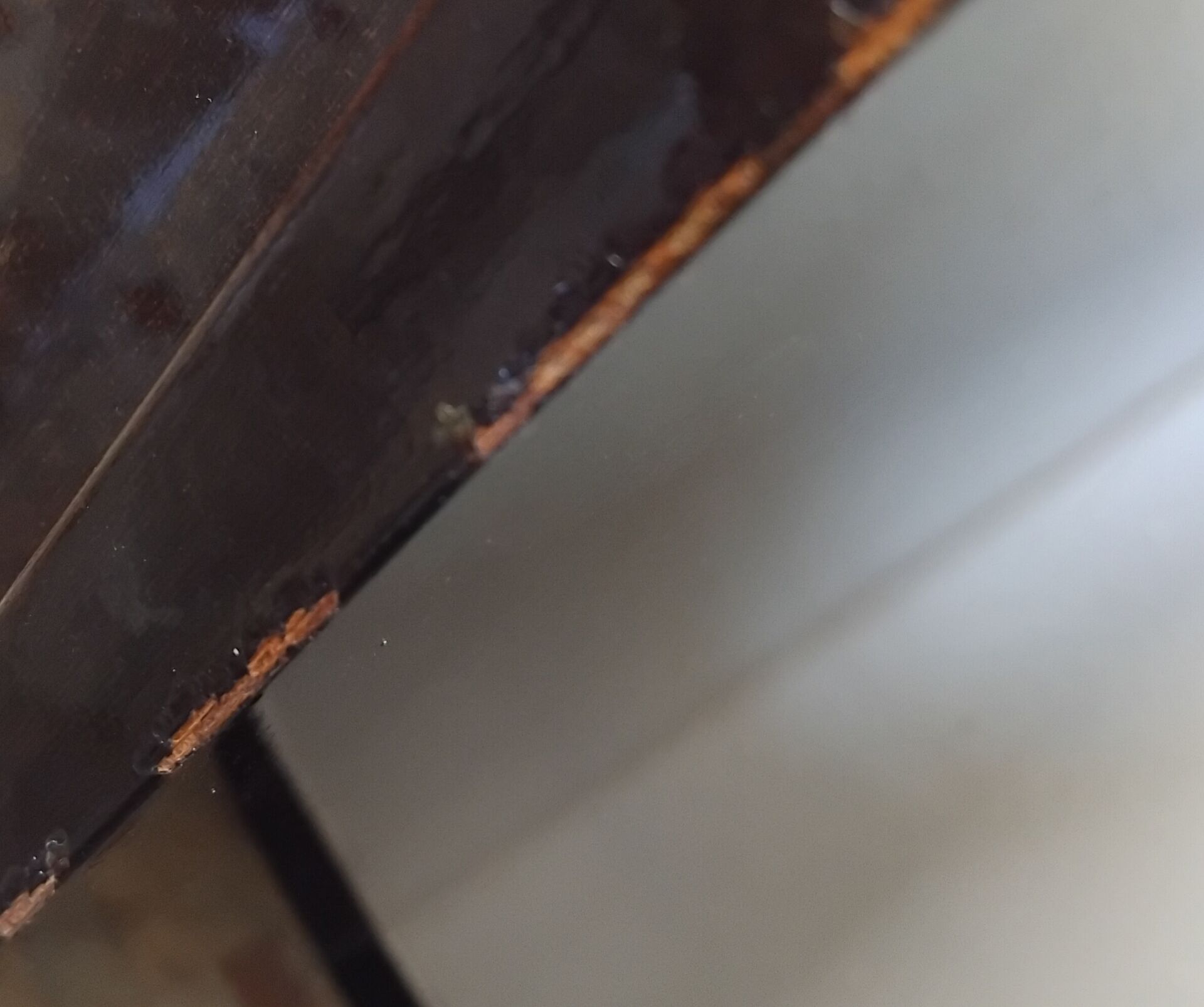 Vintage Lacquered Wooden Chest of Drawers