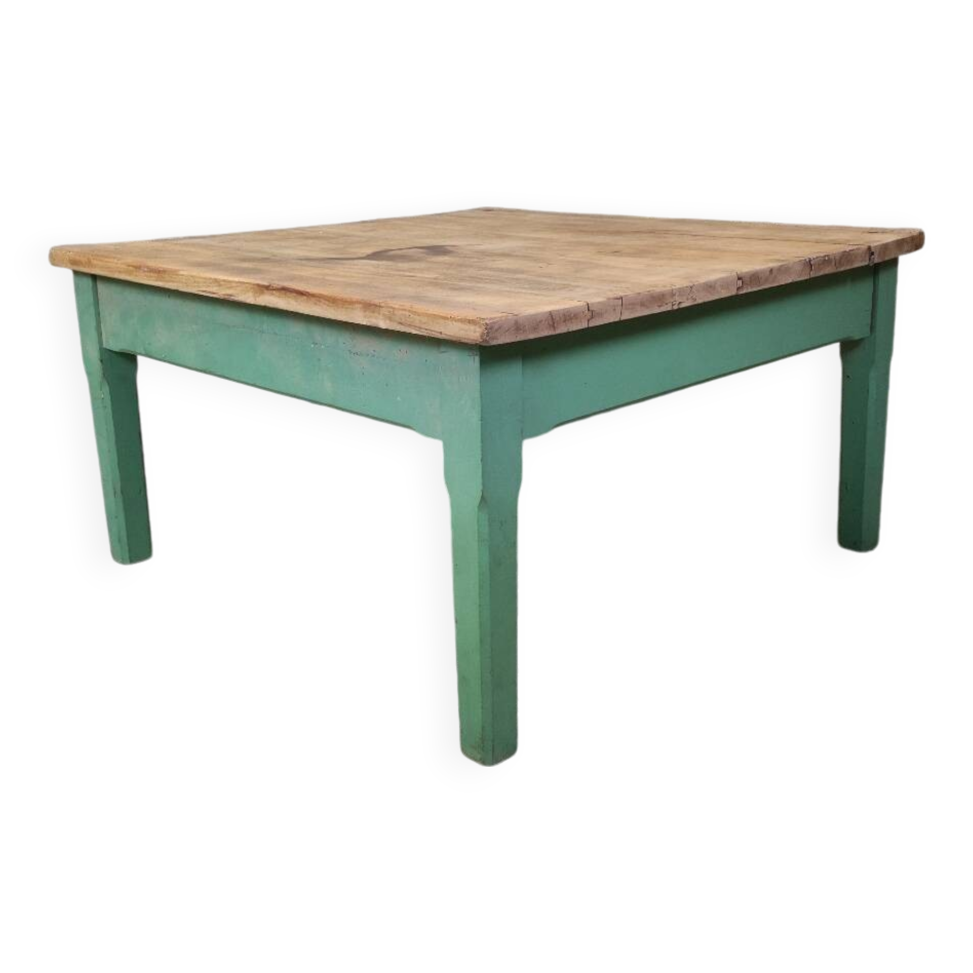 Table basse de ferme carré