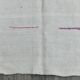 6x12 Off-White Long Wide Hand Woven Turkish Minimal Vintage Rug, 176x358 Cm