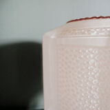 Pink art deco lamp