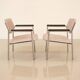 Pair of "Fishing" armchairs by Gijs van der Sluis 60's