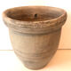 Terracotta wall pot