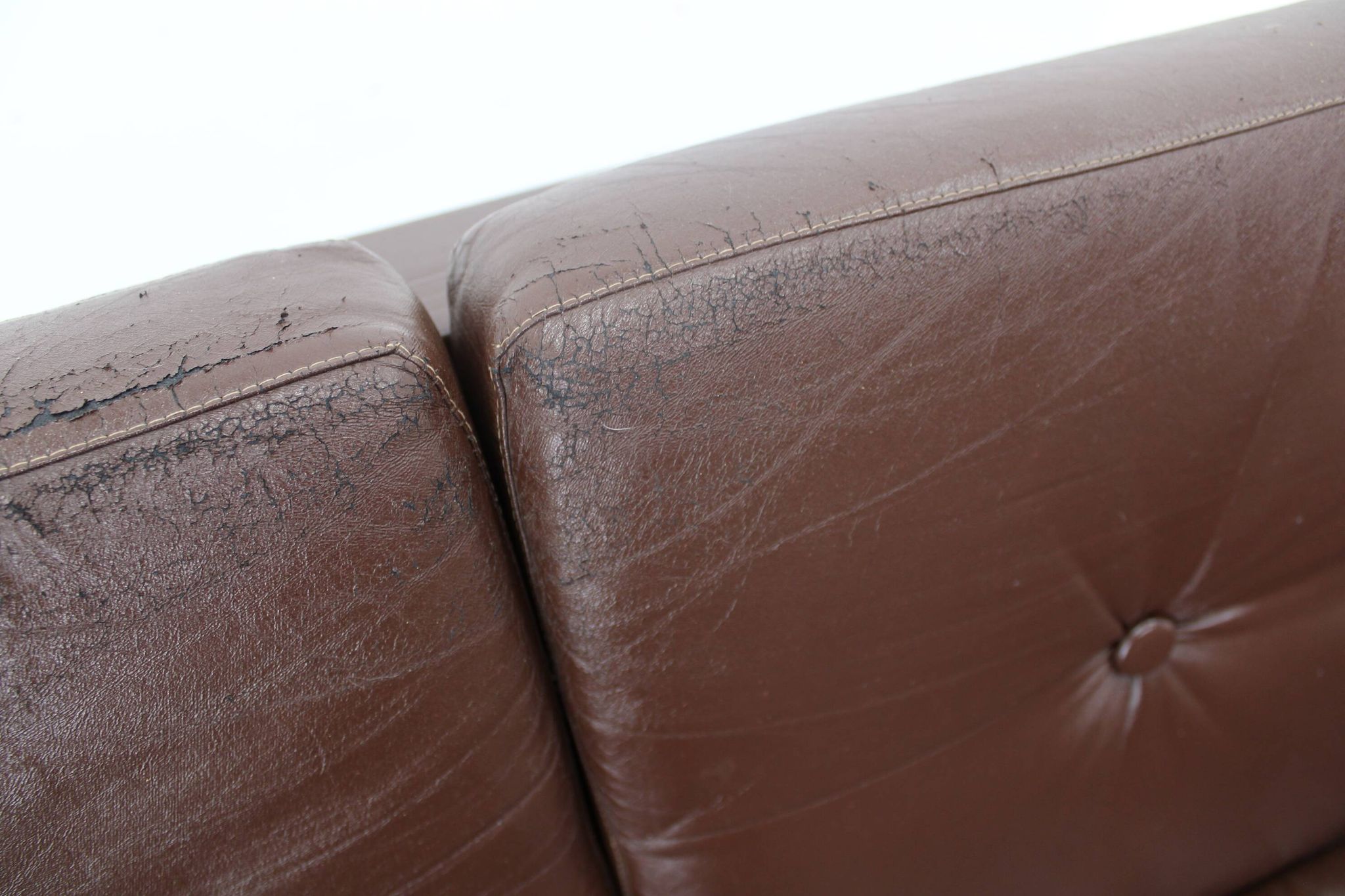 Design Leather Folding Sofa by Arch. Spicka, 1970s, Czechoslovakia