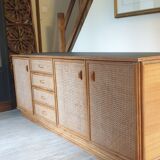 Bamboo and canning sideboard