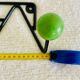 apple green coat rack. E