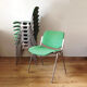 Lot de 8 chaises DSC 106 de Giancarlo Piretti édition Castelli