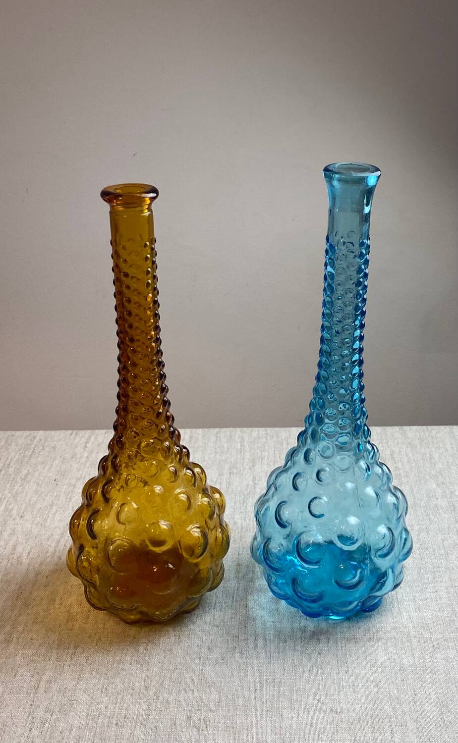 Empoli glass carafes