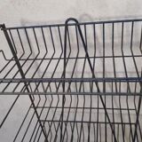 Display metal store shelves