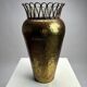 Mid-Century Hammered Brass Umbrella Stand in the style of Gio Ponti, 1950s