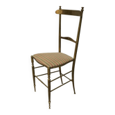 Italian brass chair circa 1960