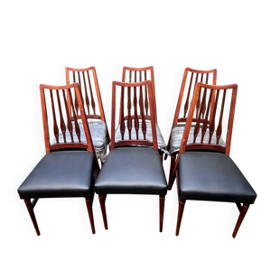 6 chaises scandinaves