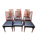 6 Scandinavian chairs