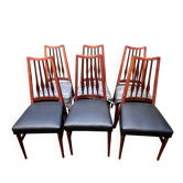 6 Scandinavian chairs