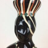 Vintage ceramic anthropomorphic candle holder