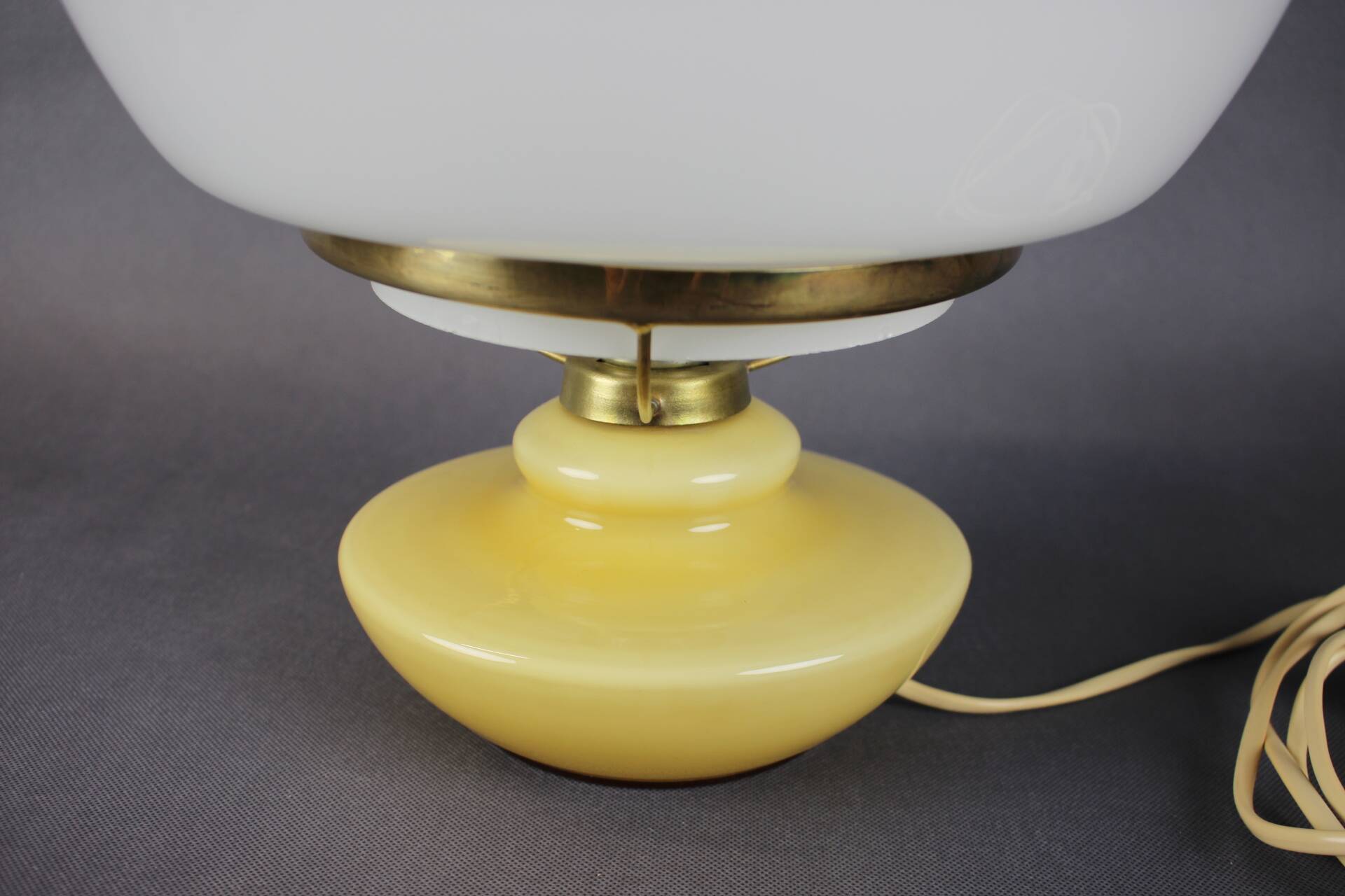 Mid-century Large Table Lamp from Valašské Meziříčí, Czechoslovakia, 1960s