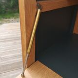 Secretary oak and rattan