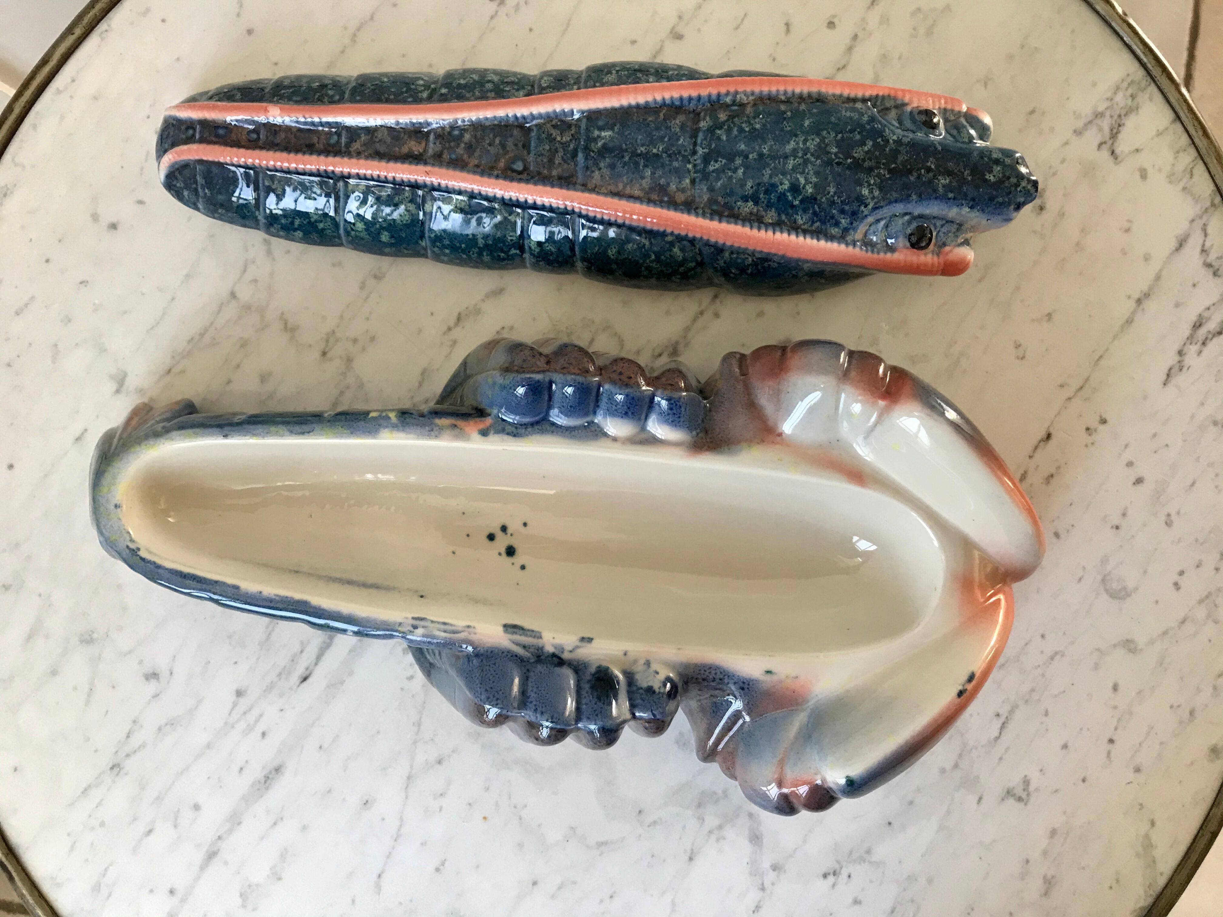 Lobster in vintage slurry