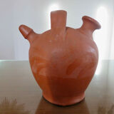 Jug, terracotta gargoulette
