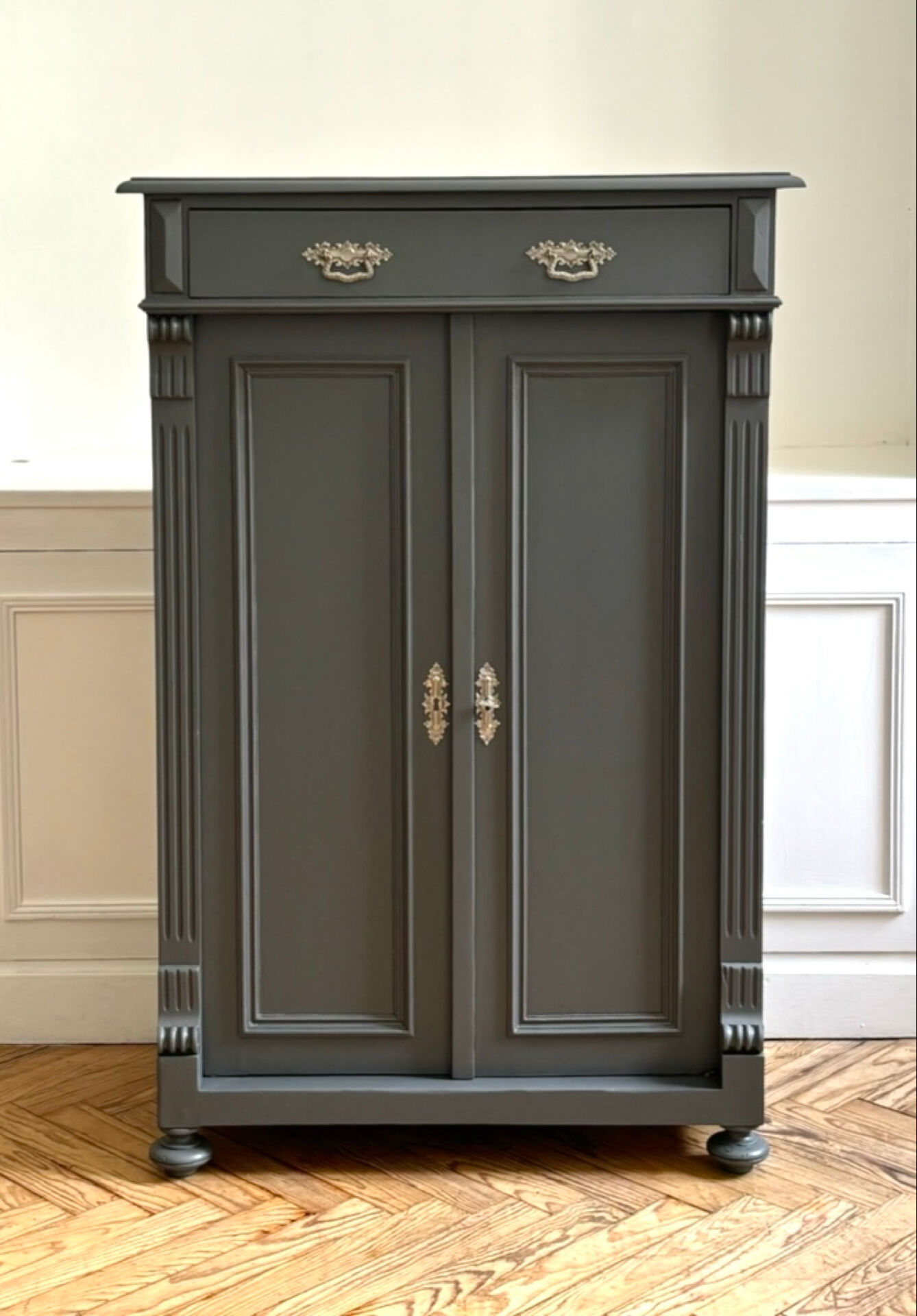 Buffet haut en pin massif