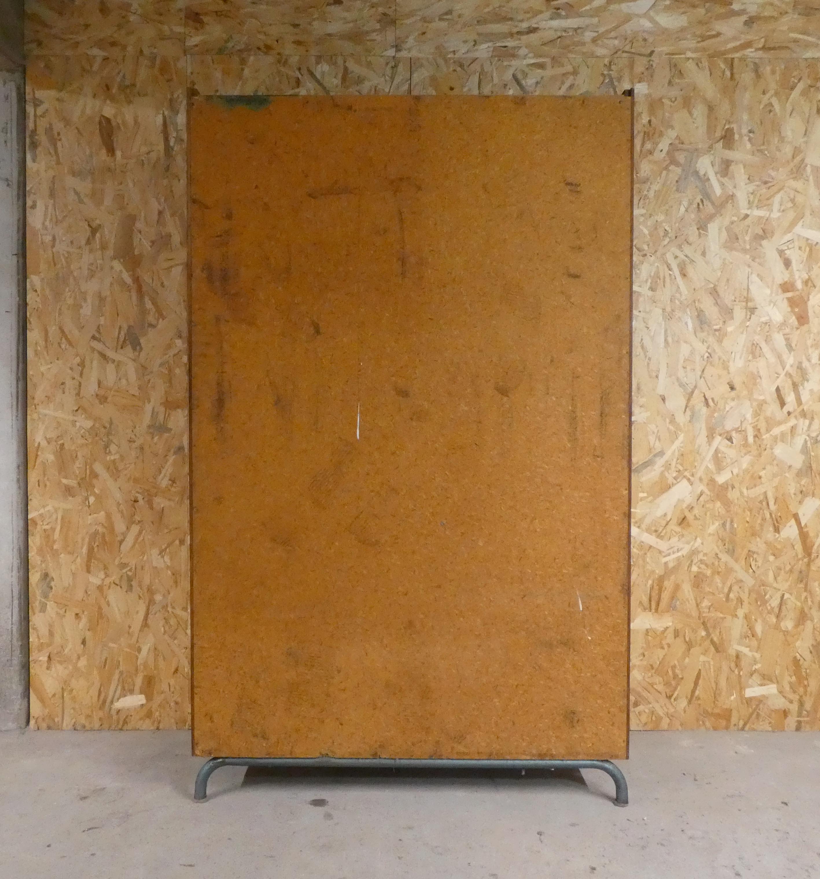 Old classroom cabinet