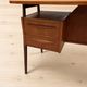 Bureau en teck petit danois par Gunnar Nielsen pour Tibergaard
