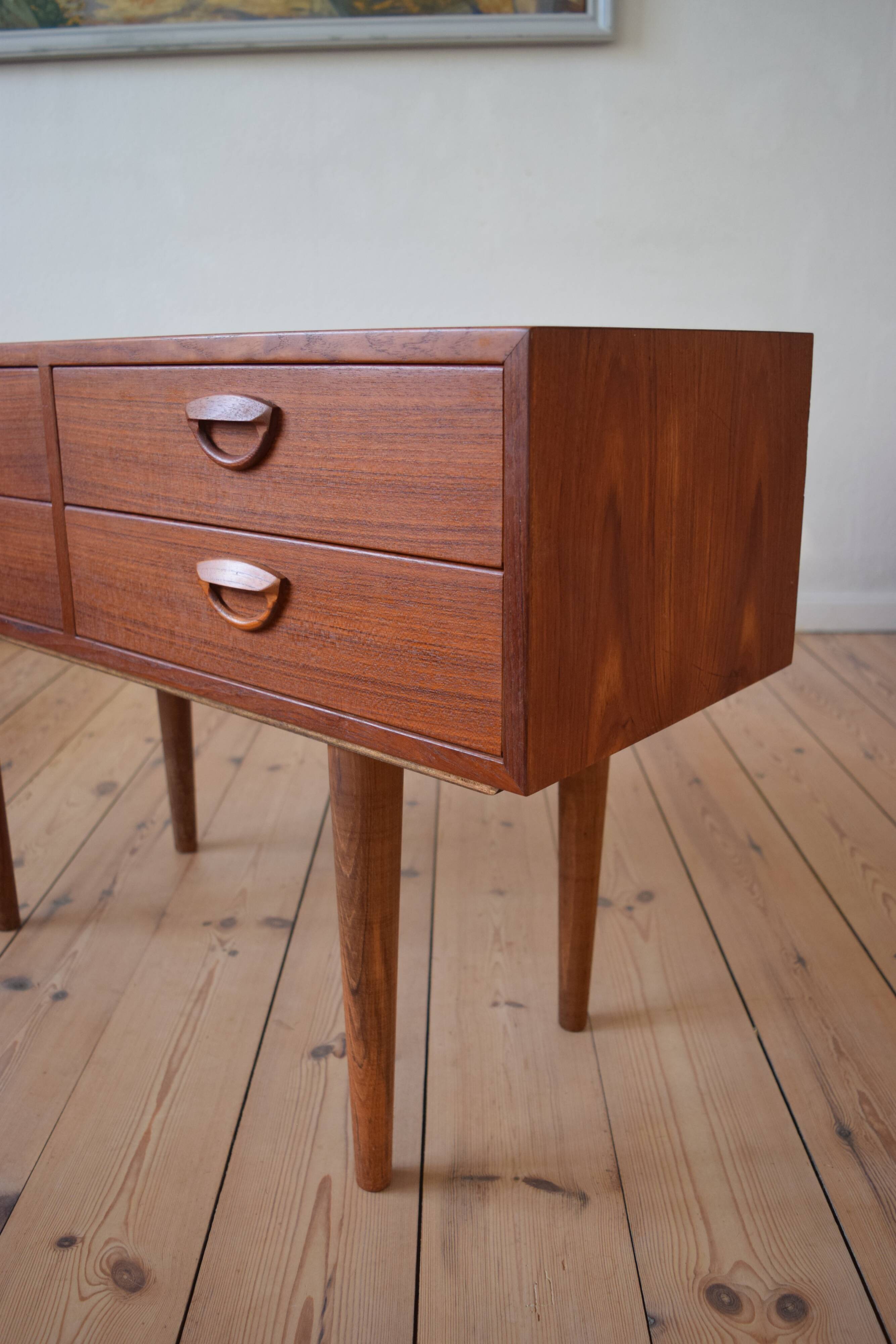 Danish Mid Century Kai Kristiansen Teak Console/Entry Chest, 1960s
