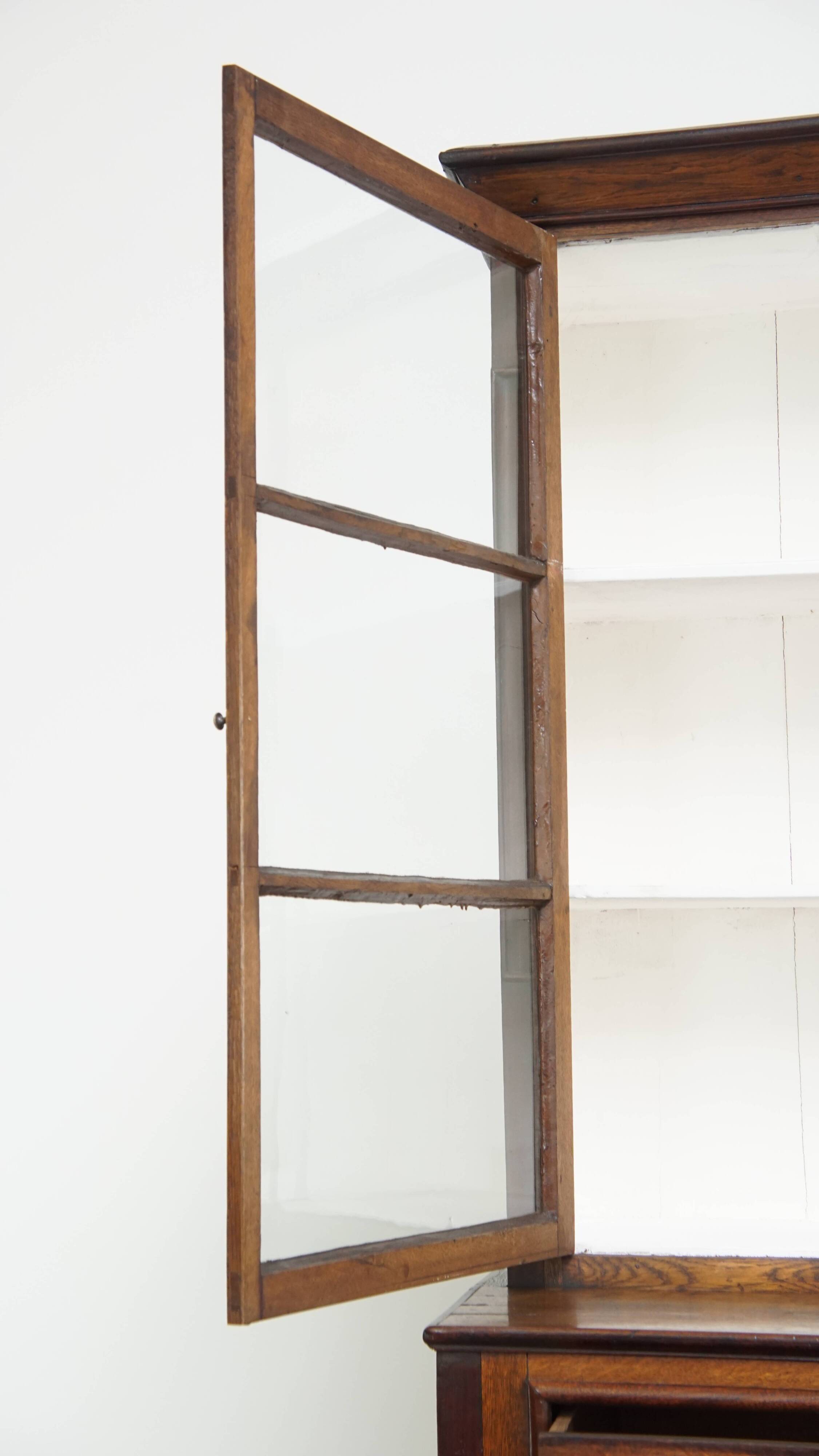 Antique English Buffet / Bookcase from the Early 19th Century