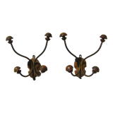 Pair of antique hooks