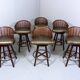 Elinor McGuire bar stools Hans Kaufeld 1960s