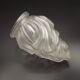 French Art Deco Opaque Glass Flame Shade • Vintage Lamp Shade Replacement