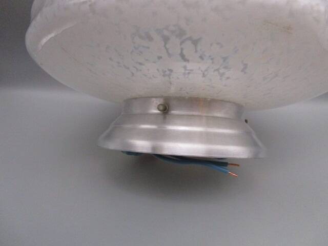 Art Deco ceiling light in Clichy glasswork
