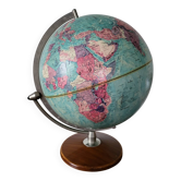 Earth globe scan stereo globe relief