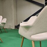 Ensemble de chaises de lecture Boucle Charles Eames Organic par Vitra