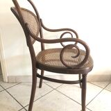 Canned Thonet armchair