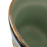 Magnificent Cache Pot Decorations Painted Bird Contour Grainy Relief Gilding Spoiler