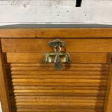 Curtain filing cabinet