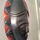 Masque africain en bois art tribal
