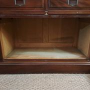 Meuble de notaire à clapets en acajou