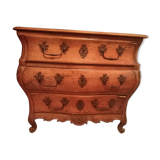 Bordeaux walnut tomb commode Louis XV