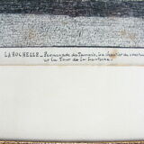 Old ink drawing from La Rochelle, signed
