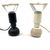 Set de 2 lampes de table modèle 600/C, de Gino Sarfatti, Arteluce Italie, 1966