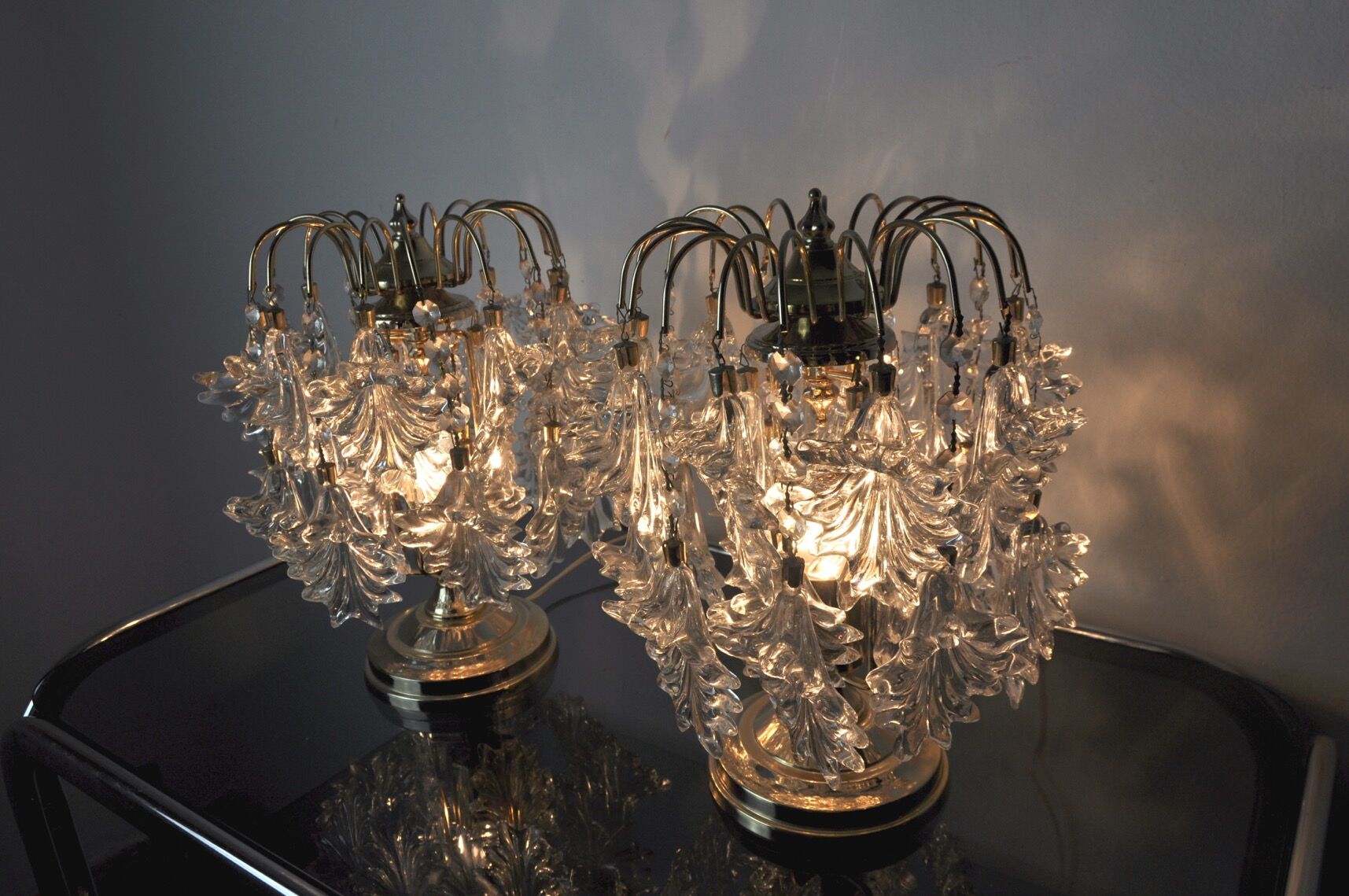 Paire de lampes Kinkeldey, Allemagne, 1970