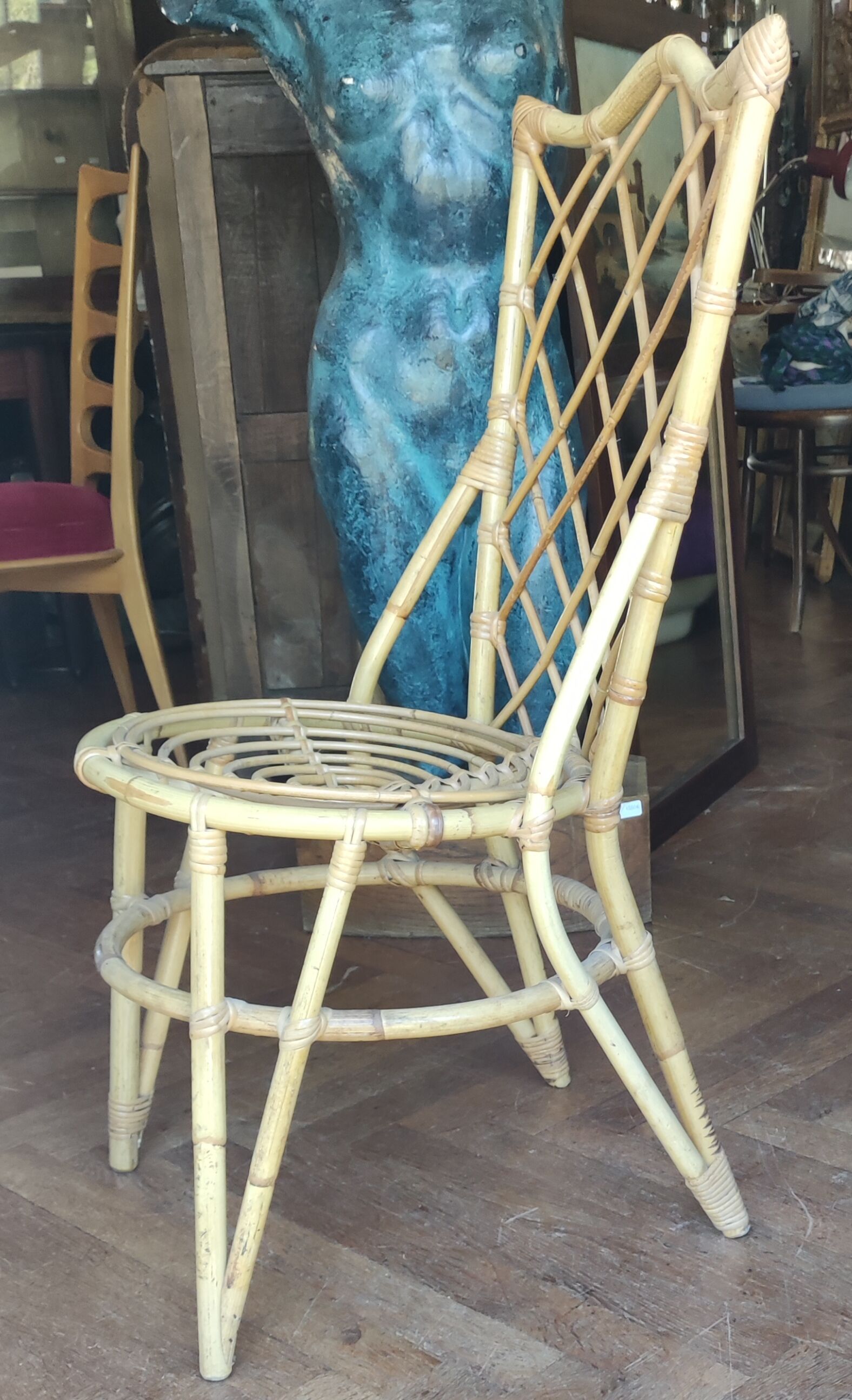 Vintage rattan chair