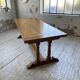Table en chêne 3m 1950 avec ses allonges