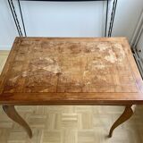 Extendable dining table with curved legs, France 1950