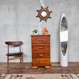 Vintage art deco weekly chest of drawers